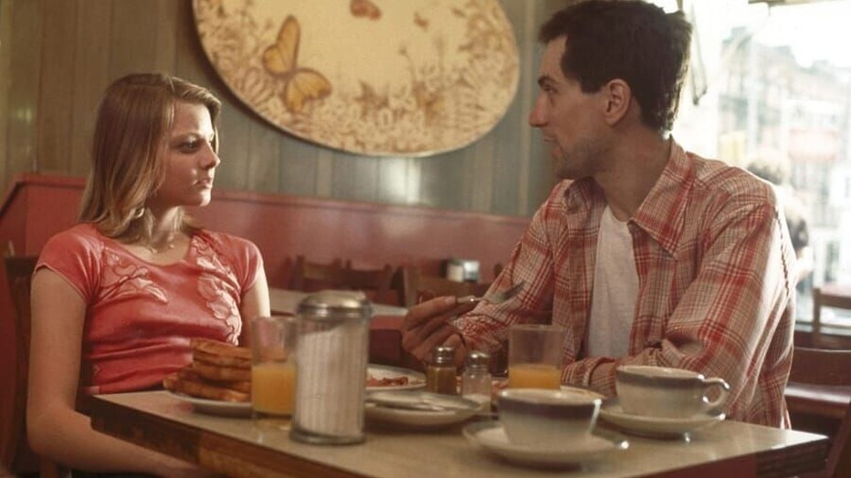 Robert De Niro en Jodie Foster in Taxi Driver