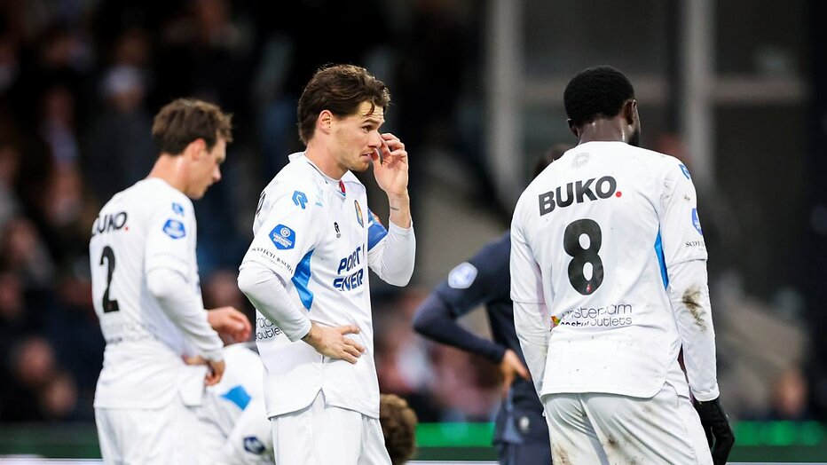 Jeff Hardeveld, Danny Bakker en Tyrone Owusu (Telstar)