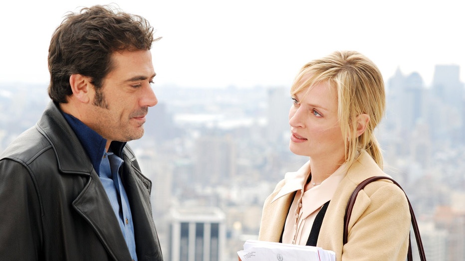 Jeffrey Dean Morgan en Uma Thurman in The Accidental Husband