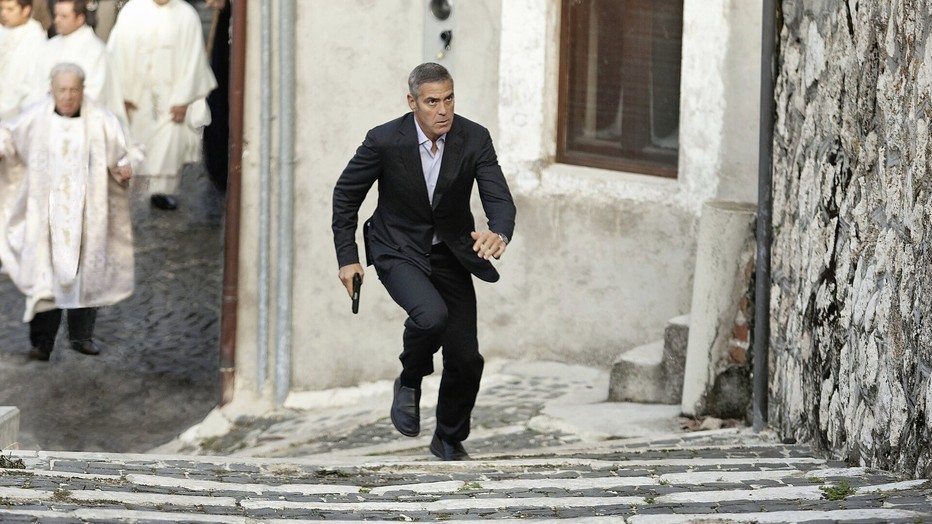 George Clooney in The American George Clooney in The American
