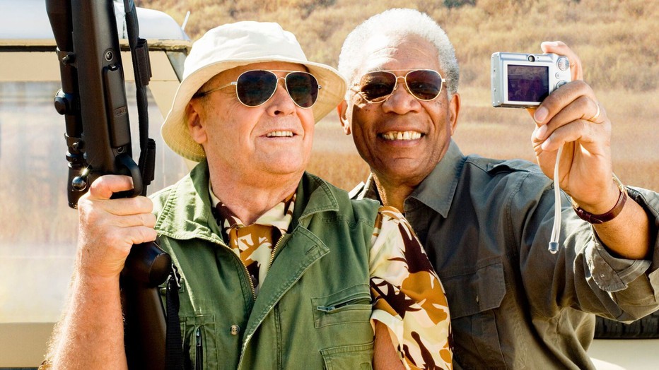 Jack Nicholson en Morgan Freeman in The Bucket List