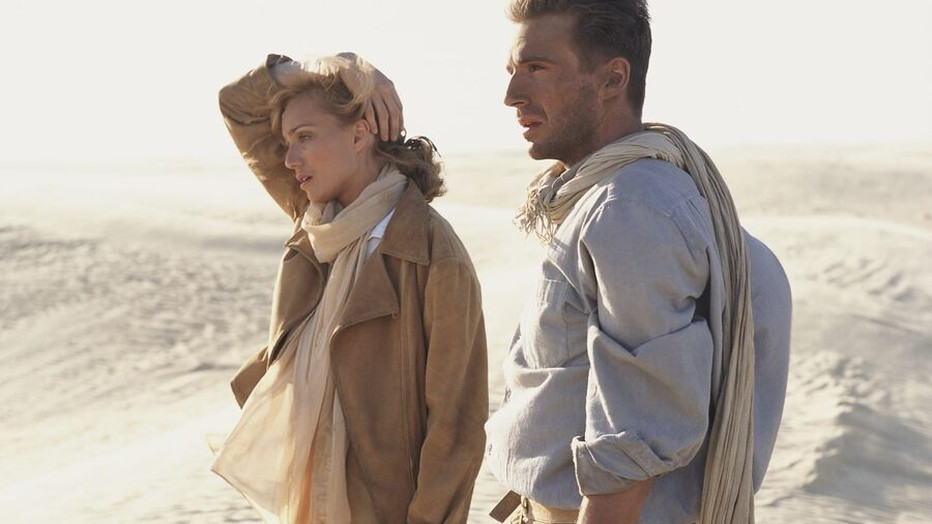 Kristin Scott Thomas en Ralph Fiennes in The English Patient