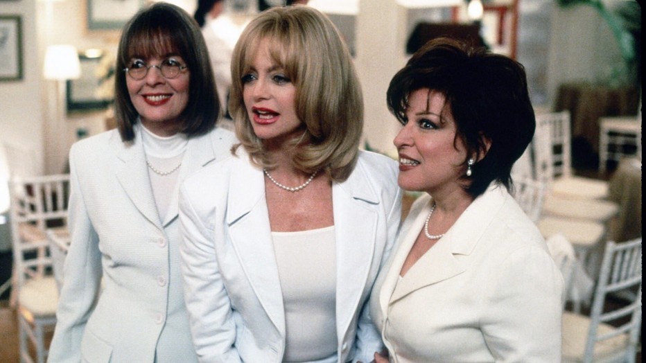 Goldie Hawn, Bette Midler en Diane Keaton in The First Wives Club Goldie Hawn, Bette Midler en Diane Keaton in The First Wives Club