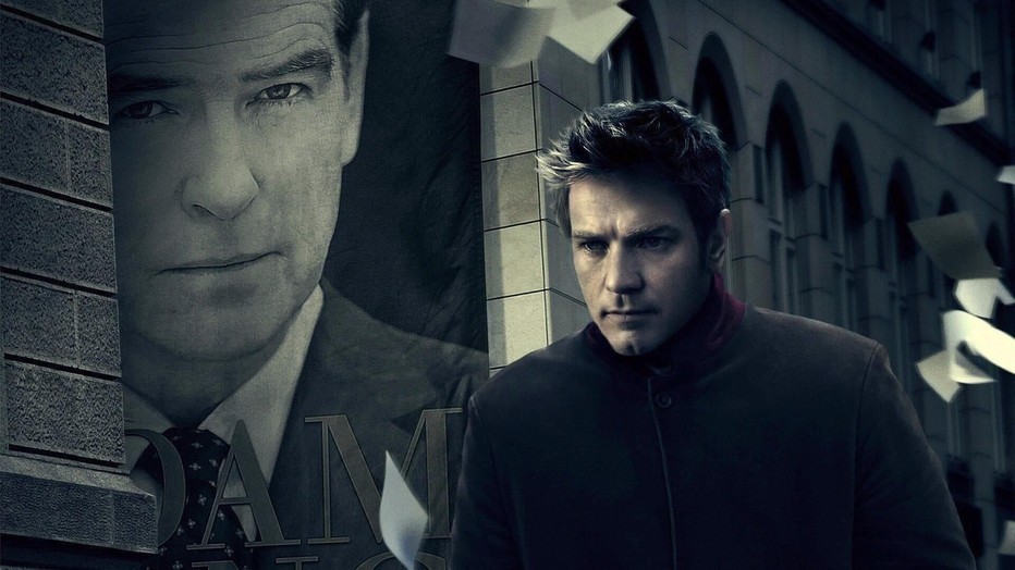 Ewan McGregor en Pierce Brosnan in The Ghost Writer Ewan McGregor en Pierce Brosnan in The Ghost Writer