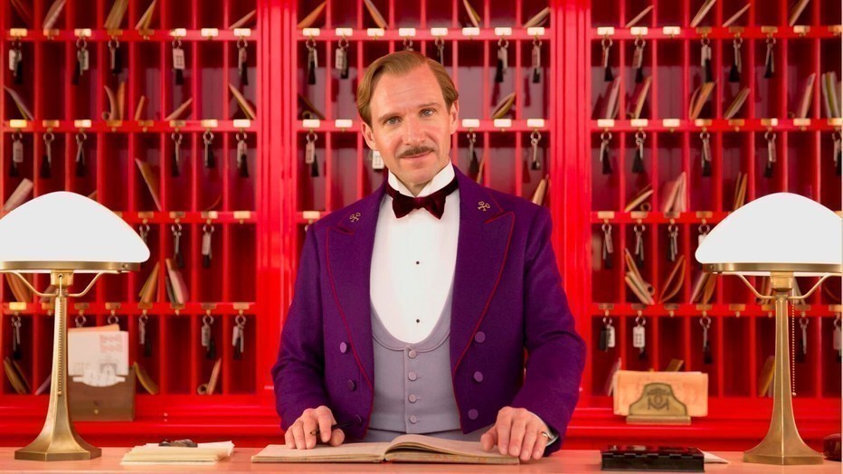 Ralph Fiennes in The Grand Budapest Hotel Ralph Fiennes in The Grand Budapest Hotel