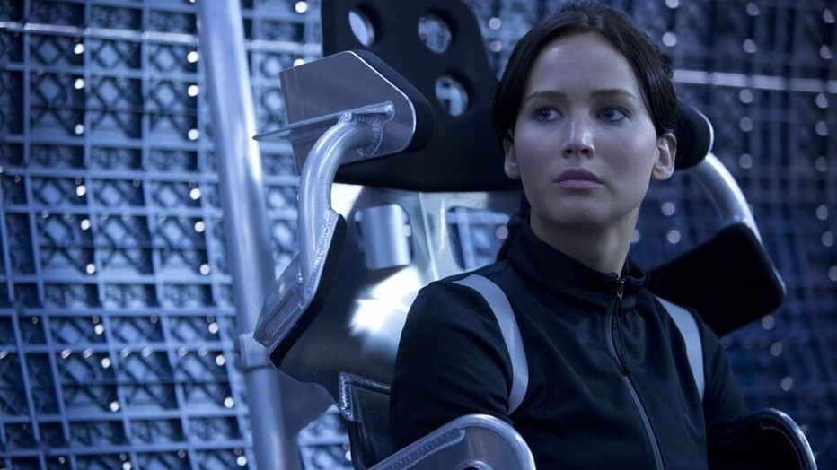 Jennifer Lawrence in The Hunger Games: Catching Fire