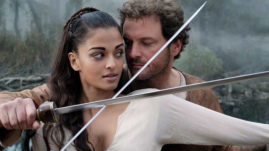 Aishwarya Rai en Colin Firth in The Last Legion Aishwarya Rai en Colin Firth in The Last Legion