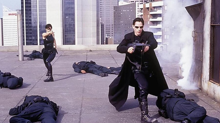 Keanu Reeves als Neo in The Matrix Keanu Reeves als Neo in The Matrix
