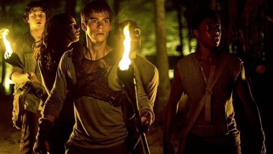 Dylan O'Brien in The Maze Runner