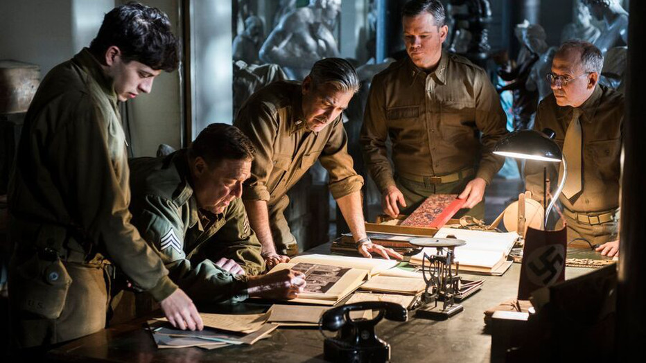 Cast van The Monuments Men