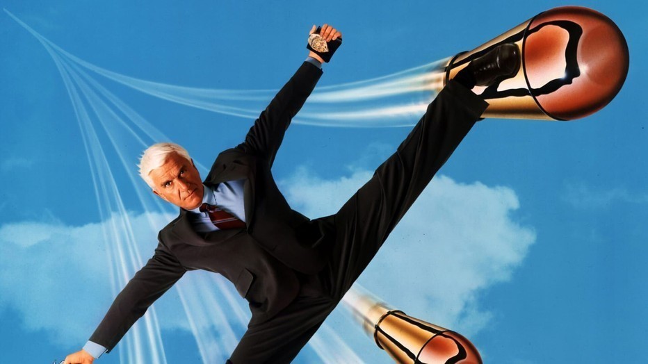 Leslie Nielson in The Naked Gun 2 1/2: The Smell of Fear