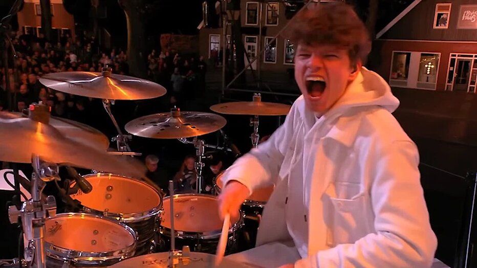 Drummer Sven in The Passion