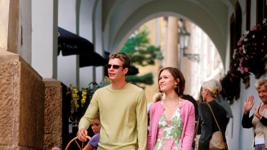 Julia Stiles en Luke Mably in The Prince & Me