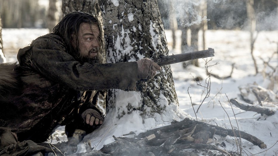 Leonardo DiCaprio in The Revenant 