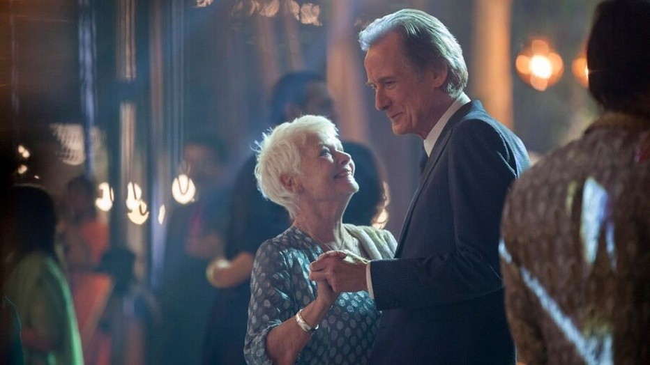 Judi Dench en Bill Nighy in The Second Best Exotic Marigold Hotel