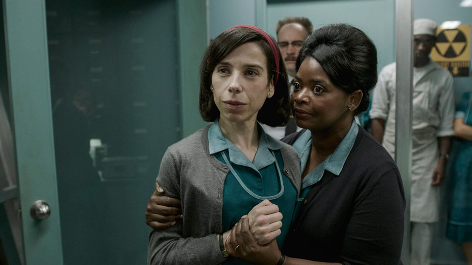 Sally Hawkins en Octavia Spencer in The Shape of Water