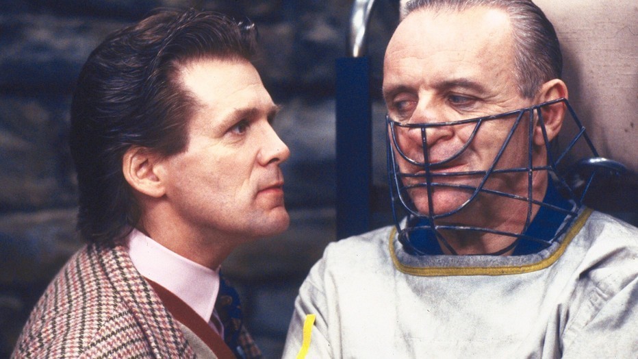 Anthony Hopkins en Anthony Heald in The Silence of the Lambs