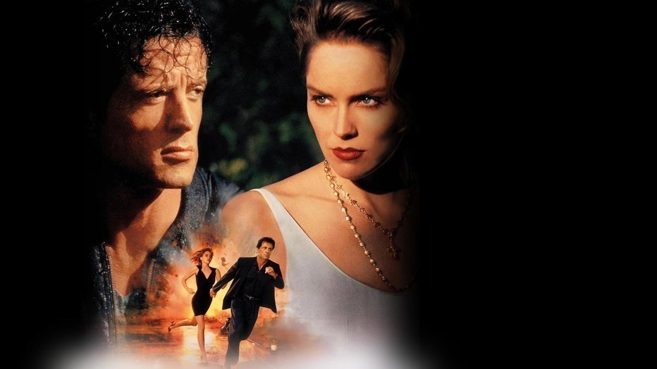 Sylvester Stallone en Sharon Stone Sylvester Stallone en Sharon Stone