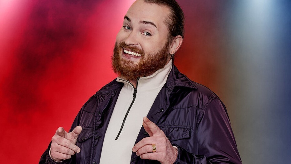 Rapper Donnie voor The Talent Scouts