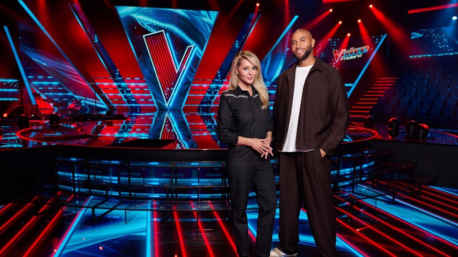 Chantal Janzen en Edson da Graça voor The Voice of Holland