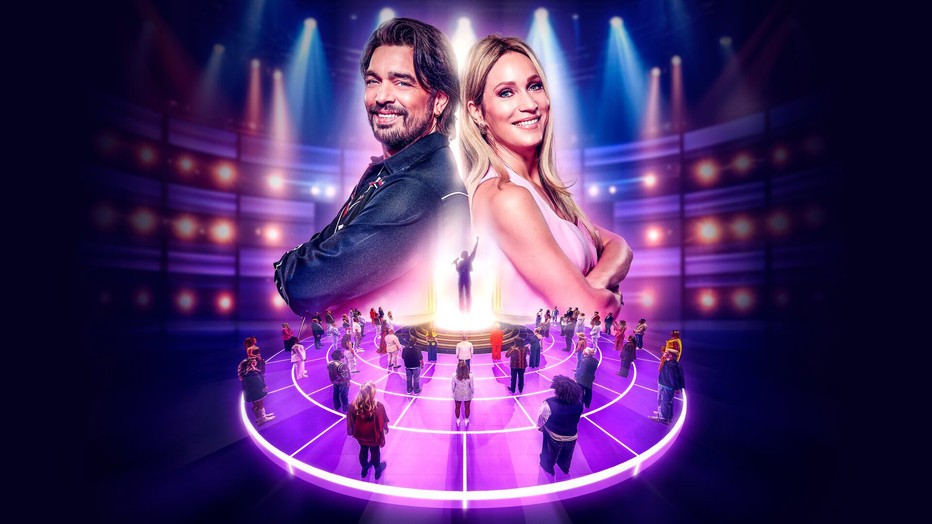 Waylon en Hélène Hendriks voor The Winner Takes It All