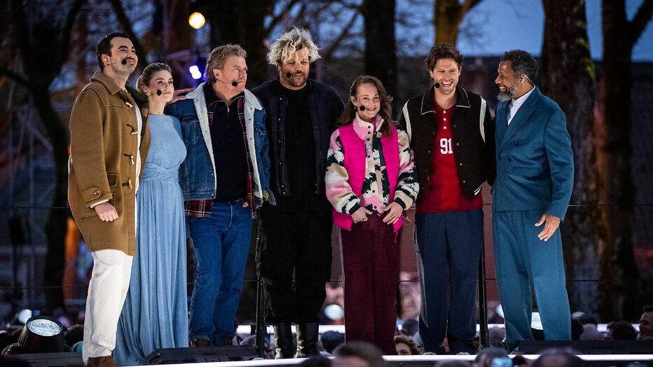 Een groot deel van de cast van The Passion 2026.