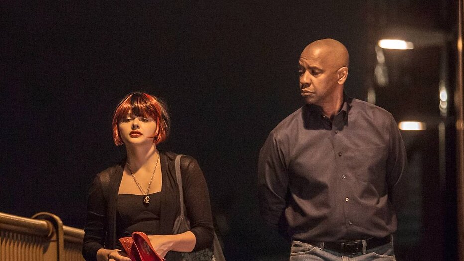 Chloe Grace Moretz en Denzel Washington in The Equalizer 3