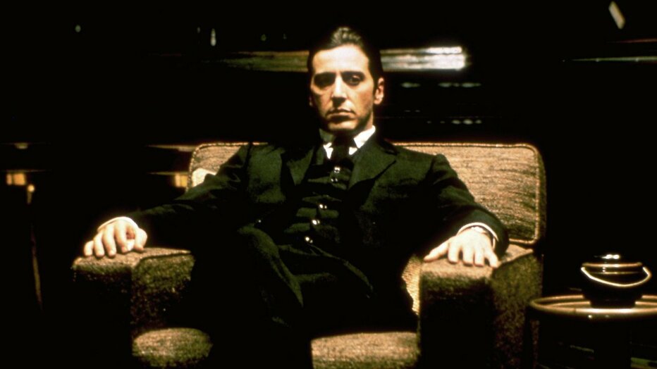 Al Pacino als Michael Corleone in The Godfather: Part II