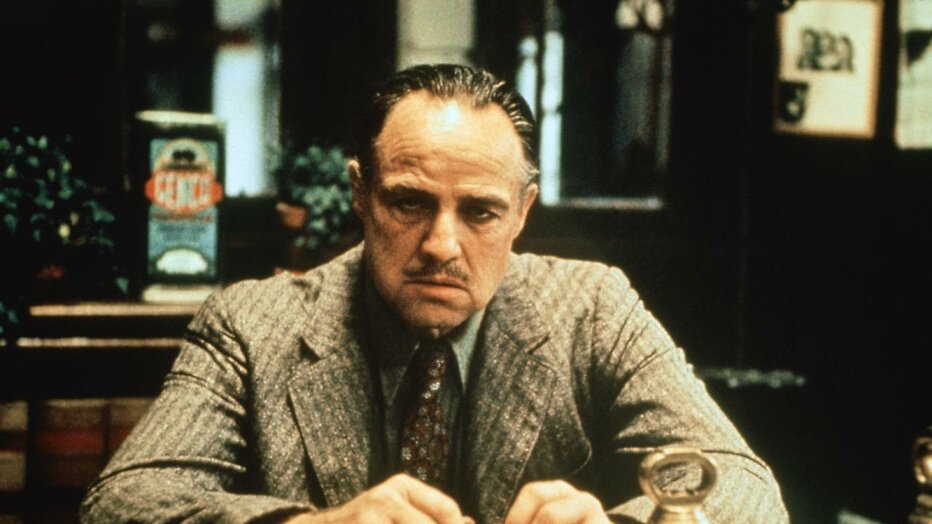 Marlon Brando in The Godfather