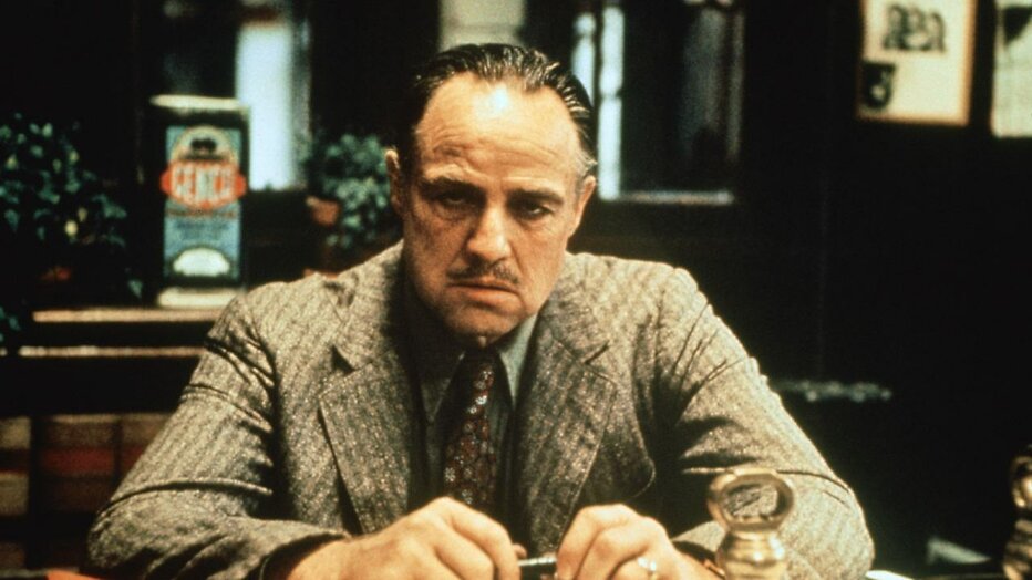 Marlon Brando als Don Vito Corleone in The Godfather
