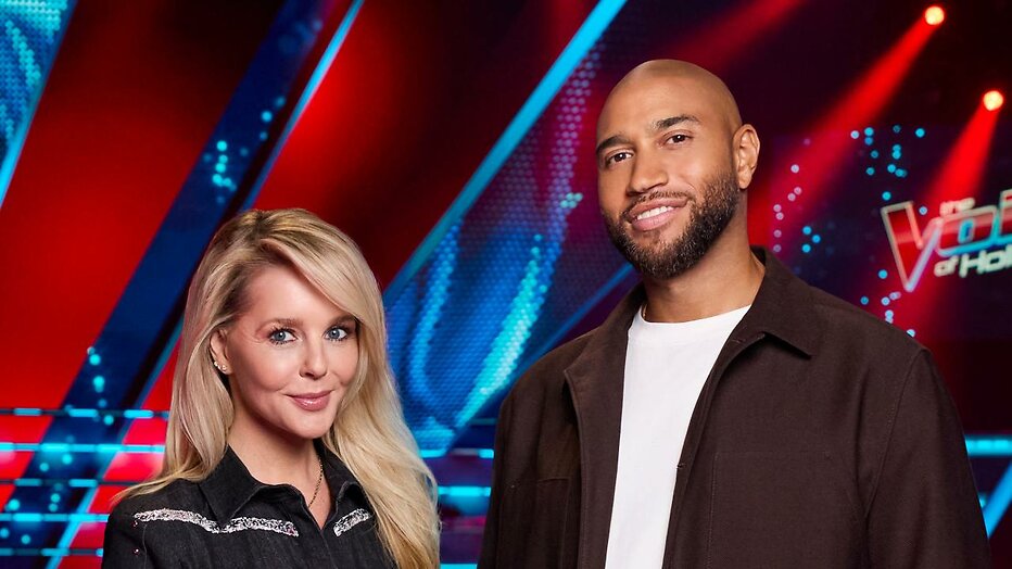 Chantal Janzen en Edson da Graça voor The Voice of Holland