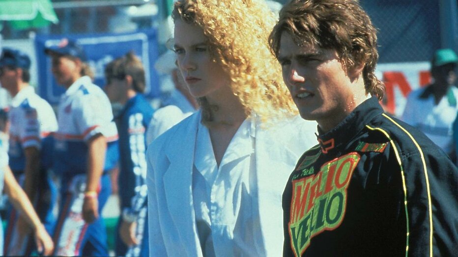 Tom Cruise en Nicole Kidman in Days of Thunder Tom Cruise en Nicole Kidman in Days of Thunder