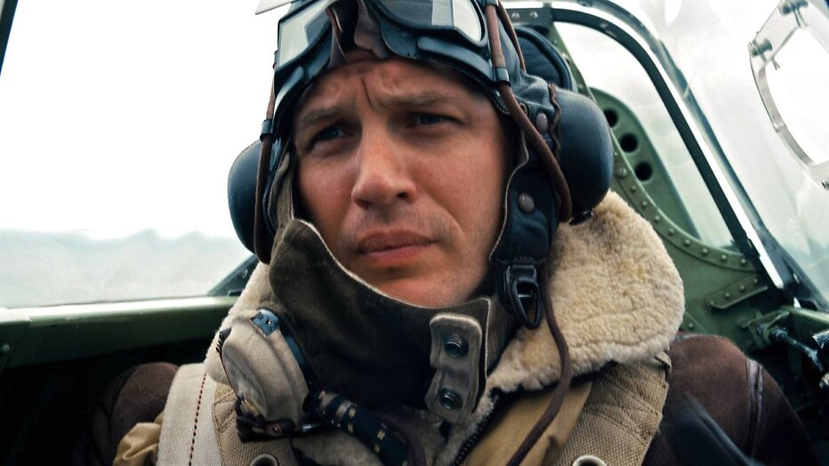 Tom Hardy in Dunkirk