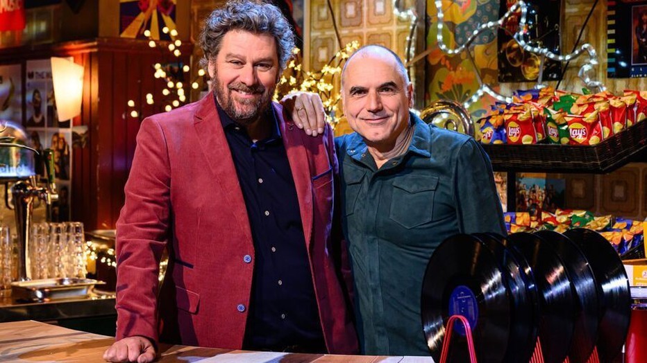 Diederik Ebbinge en Leo Blokhuis voor Top 2000 à Go-Go