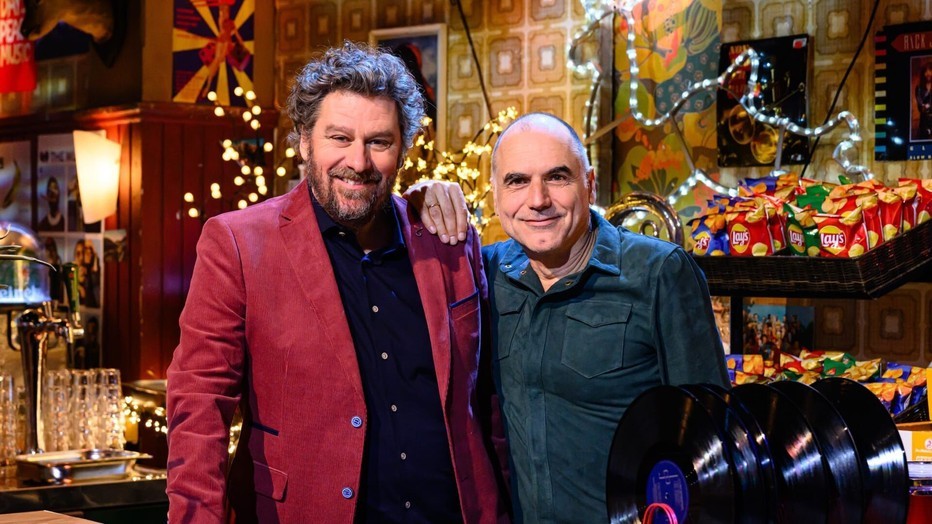 Diederik Ebbinge en Leo Blokhuis voor Top 2000 à Go-Go