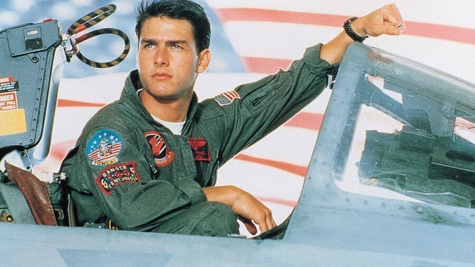 Tom Cruise in Top Gun Tom Cruise in Top Gun