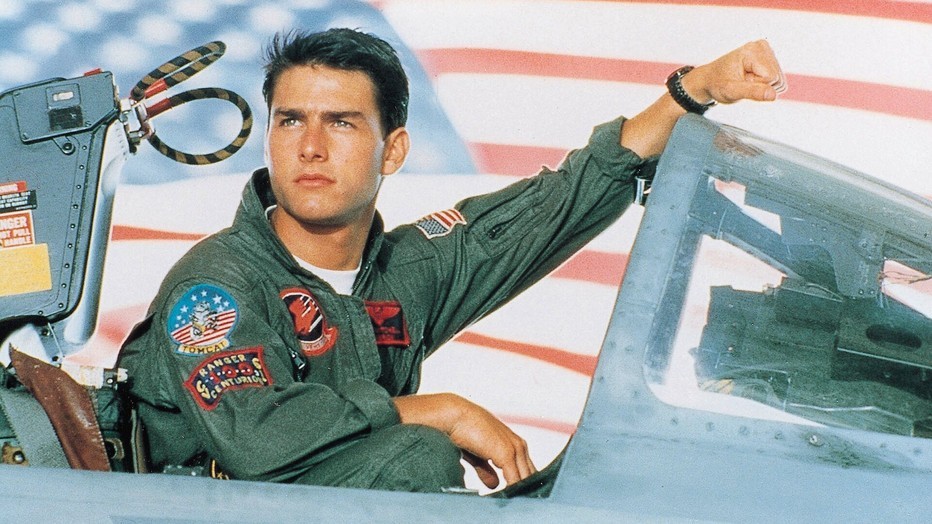 Tom Cruise als Pete ‘Maverick’ Mitchell in Top Gun