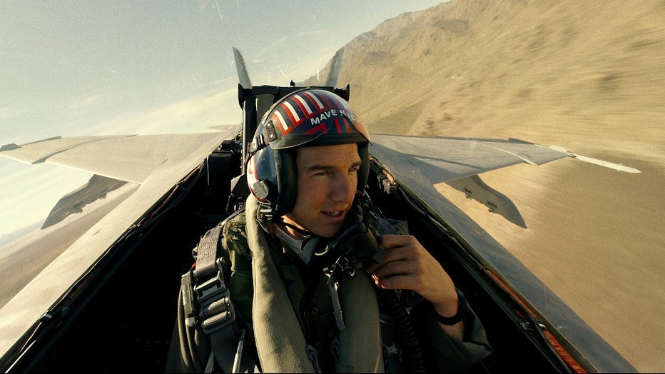 Tom Cruise als Pete ‘Maverick’ Mitchell in Top Gun: Maverick Tom Cruise als Pete ‘Maverick’ Mitchell in Top Gun: Maverick