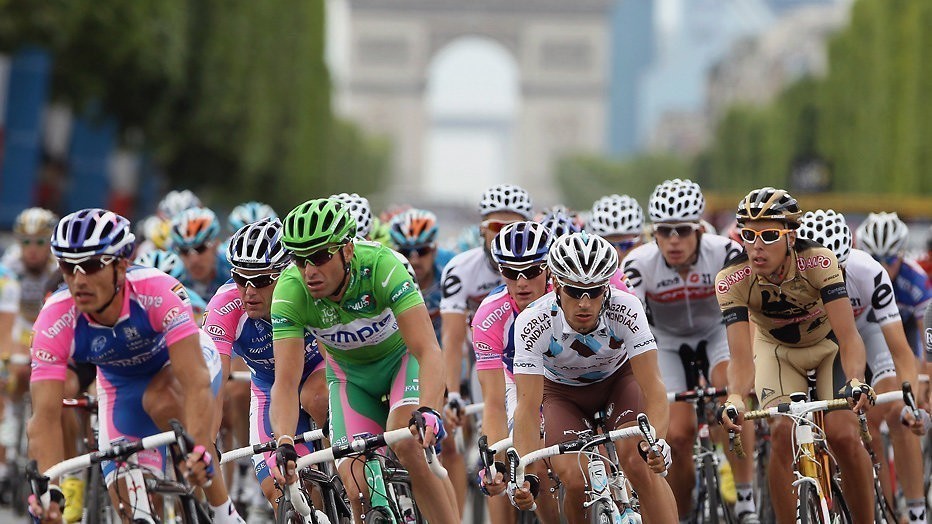 Rit 21: Feestetappe naar Parijs in Tour de France