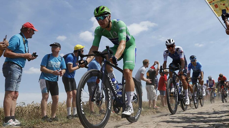 Fabio Jakobsen in de Tour de France