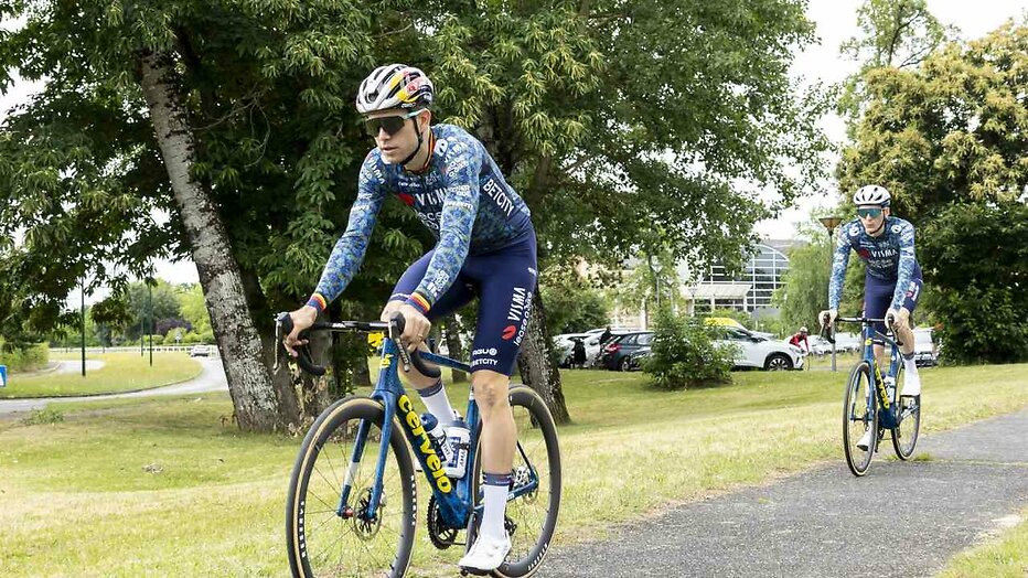 Wout van Aert op Tour de France Wout van Aert op Tour de France