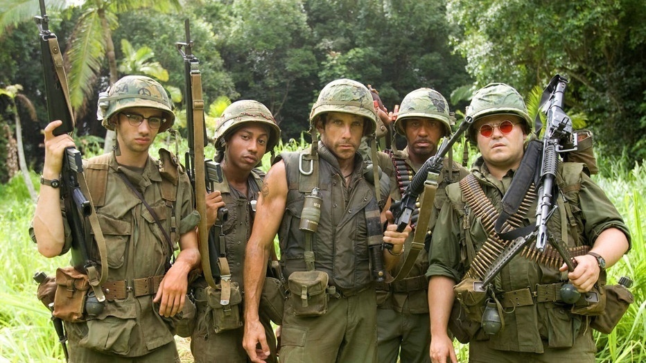 Ben Stillers en overige acteurs Tropic Thunder