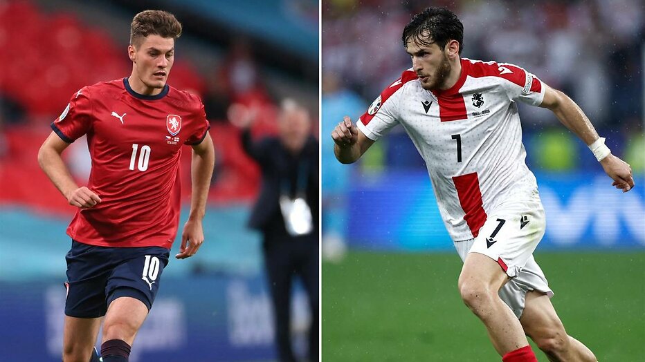 Patrik Schick en Khvicha Kvaratskhelia