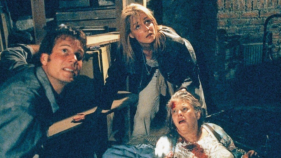 Bill Paxton, Helen Hunt en Lois Smith in Twister