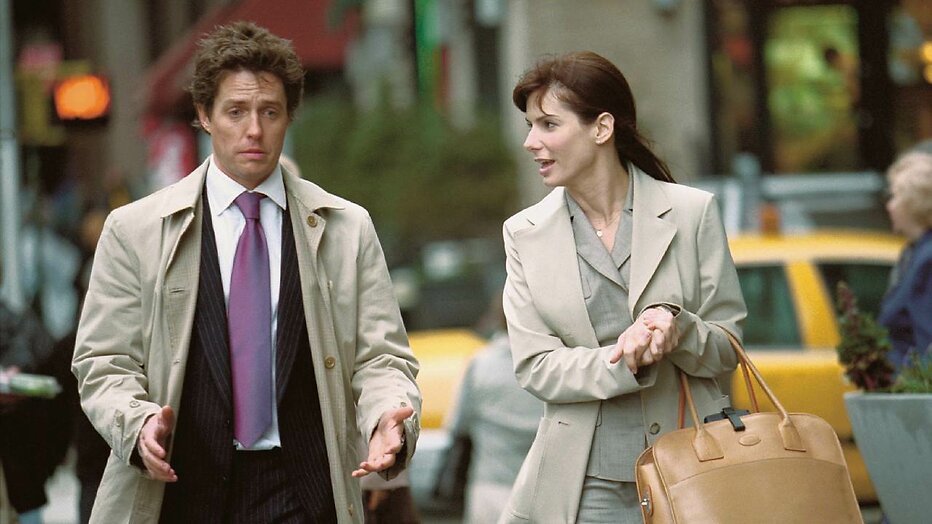 Hugh Grant en Sandra Bullock in Two Weeks Notice