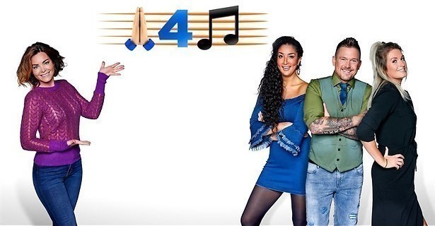 Nick, Simon en Maan in Thank you for the music