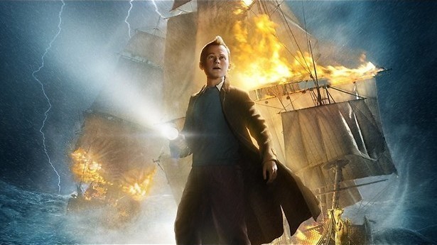 Kuifje op z'n Spielbergs