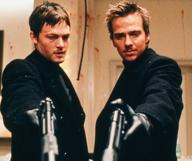 Sean Patrick Flanery en Norman Reedus zijn voor niemand bang in The Boondock Saints