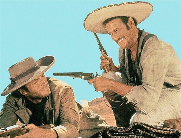 Slot van klassiek westerndrieluik