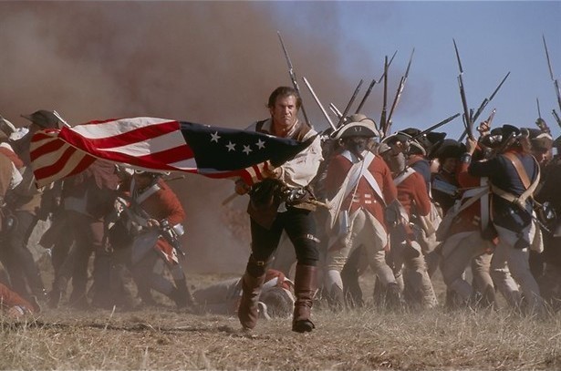 Mel Gibson op het slagveld